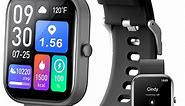 Smart Watch for Android and iPhone, Rioicc GTS5 IP68 Waterproof Smartwatch for Women Men , Smart Watch with Bluetooth Call(Answer/Make Calls), Black