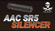 Amazing AR15 Silencer - The AAC SR5