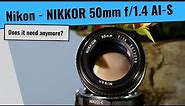 Lens Review - Nikon NIKKOR 50mm f/1.4 AI-S