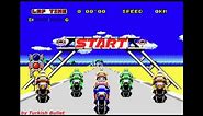 Super Hang-On (Sega Mega Drive / Genesis) - (Longplay - Original Mode)