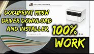 Fuji Xerox Docuprint M115W Driver Download and Installer