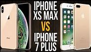 iPhone XS Max vs iPhone 7 Plus (Comparativo)