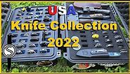 Knife Collection 2022 | 65+ Knives, All Made in the USA
