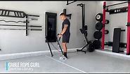 Cable Rope Curl