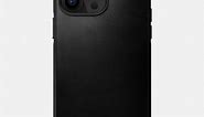Modern Leather Case - iPhone 14 Pro Max | Black | Horween | NOMAD®