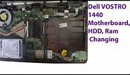 Dell VOSTRO 1440 HDD, Keyboard, Motherboard Changing