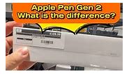 What is the difference between Apple Pencils Gen 1 and 2 ✏️? #thebestforless #strictlyapple #applepencil | Strictly Apple