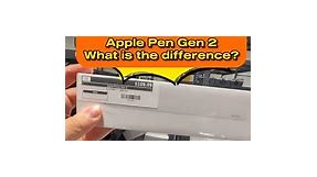 What is the difference between Apple Pencils Gen 1 and 2 ✏️? #thebestforless #strictlyapple #applepencil | Strictly Apple