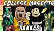 Ranking The Worst College Football Mascots | CFB Tier List