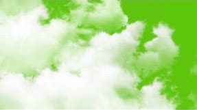 Clouds Green Screen 4K - Flying Through
