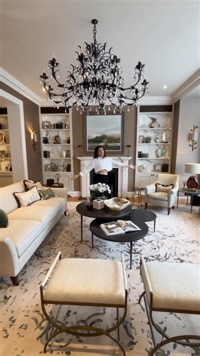 The Interior Design Show on Instagram: "Inside @sophiepatersoninteriors beautiful project in Hyde Park, London. After visiting this beautiful space last year, we had to share more of the details!"