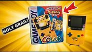 Pokémon Yellow Gameboy Color Unboxing & Review 2022! Holy Grail Item!