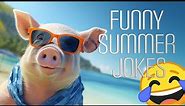 SUN-SATIONAL SUMMER JOKES XD ☀️ Funny JOKES for KIDS #10 | Dive into a POOL of PUNS! 🤣