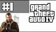 Grand Theft Auto 4 Walkthrough / Gameplay with Commentary Part 1 - The Cousins Bellic
