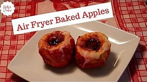 Air Fryer Baked Apples