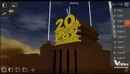 20th Century Fox Television Logo In Prisma 3D
