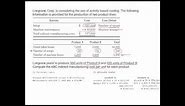 Activity Based Costing Examples - Managerial Accounting video