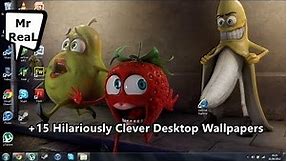 15+Hilariously Clever Desktop Wallpapers