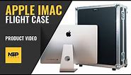 Apple iMac Flight Case with Pull Out Wheels & Handle | NSP Cases