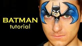Batman Mask — Easy & Cool Face Painting & Makeup