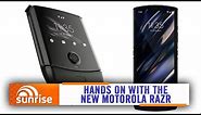 The new Motorola RAZR smart flip-phone has arrived | Sunrise