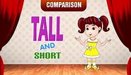 Tall and Short | Comparison for Kids | Learn Pre-School Concepts with Siya | Part 4