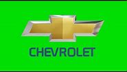 Chevrolet 3D Logo | Green Screen Background Video