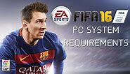 FIFA 16 - PC Specs