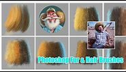 Photoshop Tutorial - Directional Fur/Hair Brush Demo (Custom Photoshop Brushes)