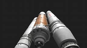 Rocket with engine and Satellite - Buy Royalty Free 3D model by Johann_delestree_design (@delestreedesign)