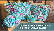 Disney Vera Bradley Ariel Floral Haul