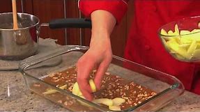 How to Make Warm Caramel Apple Cake with Betty Crocker