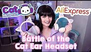 CatHeadset VS Aliexpress Cat Ear Headphones 🐈 Review and Comparison