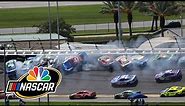 Austin Dillon avoids huge crash as rain hits at NASCAR Cup Series in Daytona | Motorsports on NBC