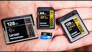 How to Know Which Memory Card Is Best for Your Camera: SD, Micro SD, Compact Flash, XQD, CFast
