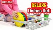 KidzLane Durable Kids Play Dishes