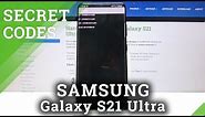 SECRET CODES SAMSUNG Galaxy S21 Ultra – Hidden Mode / Test Menu