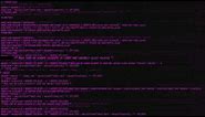 Purple Hacker Screen Full HD 60 FPS 1 Hour