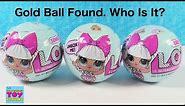 LOL Surprise Doll Series 1 Original Gold Ball Unboxing Toy Review | PSToyReviews