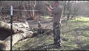 How To Install Fence Stays On Barbed Wire