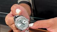 Rolex Day Date Masterpiece Platinum Ice Blue Diamond Watch 18946 Review | SwissWatchExpo