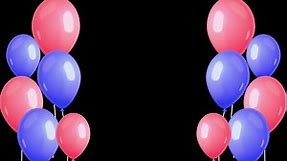Happy Birthday Colorful Balloons Motion Stock Motion Graphics SBV-348577126 - Storyblocks