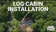 How Are Modular Log Cabins Installed? | Zook Cabins