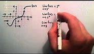 Introduction to the Existence of Limits , Calculus 1 , Lesson 3