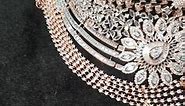 Beautifulll rose gold choker set - Ganpati Fashion jewellery