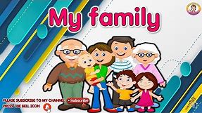 THEME:MY FAMILY - PRESCHOOL ENGLISH LESSON / GAMES WITH WORDS