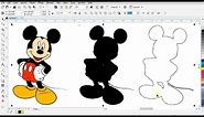 How to Create Image Outline for Laser & Venyl Cutting | Make File for Laser Machine in Corel Draw