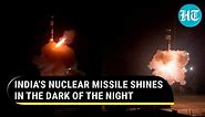 Watch India's nuclear-capable Agni Prime missile's first successful night launch | All Targets Hit