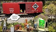 The BEST Boxcar EVER? Lionel Hobo Sounds Boxcar