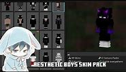 128x128 Minecraft aesthetic boys skins 1.19+